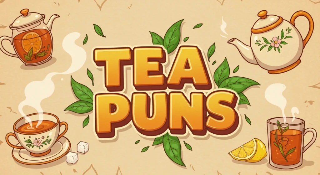 tea puns