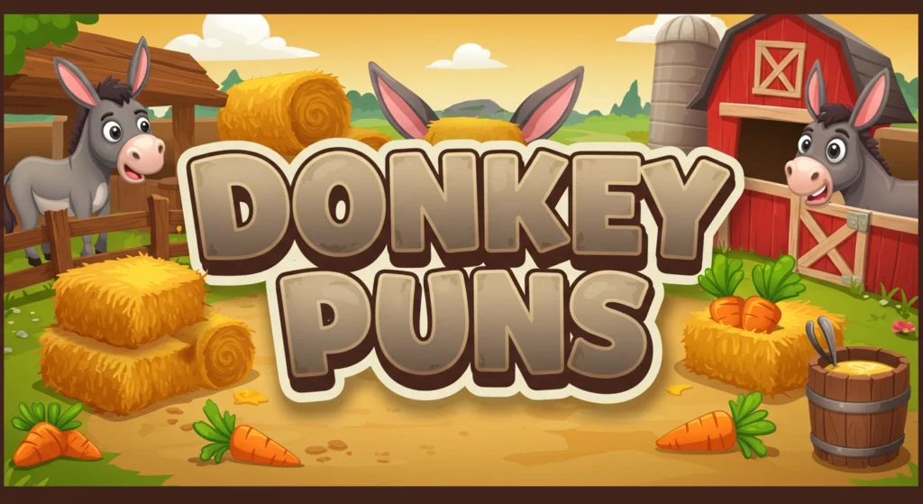 Donkey Puns