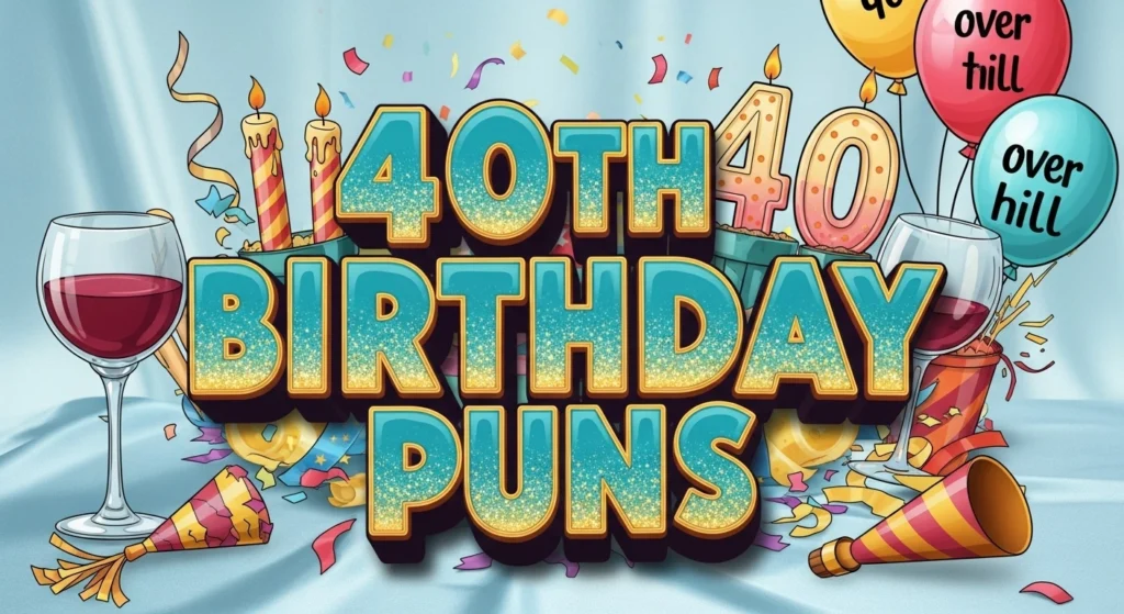 40th Birthday Puns
