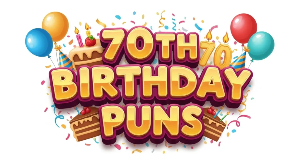 70th Birthday Puns