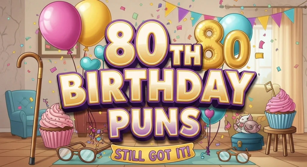 80th Birthday Puns
