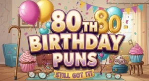 80th Birthday Puns