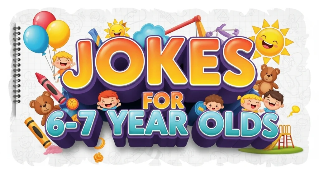1000 Jokes for 6-7 Year Olds: Short & Funny Jokes for 6-7 Year Olds