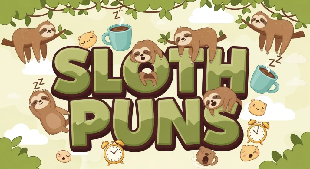 Sloth Puns