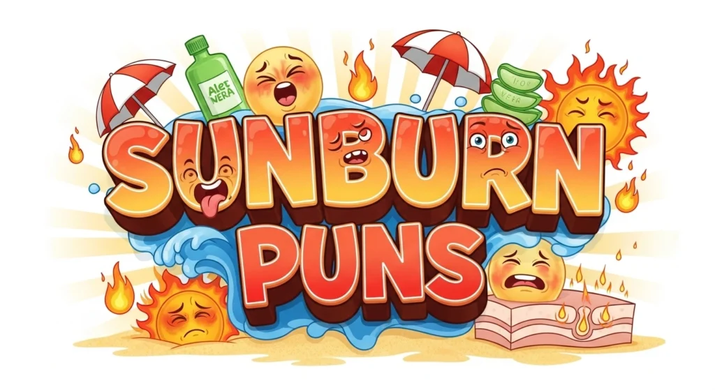 Sunburn Puns