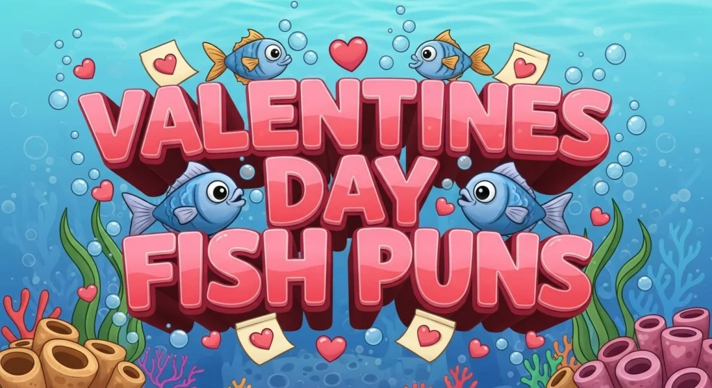 Valentines Day Fish Puns