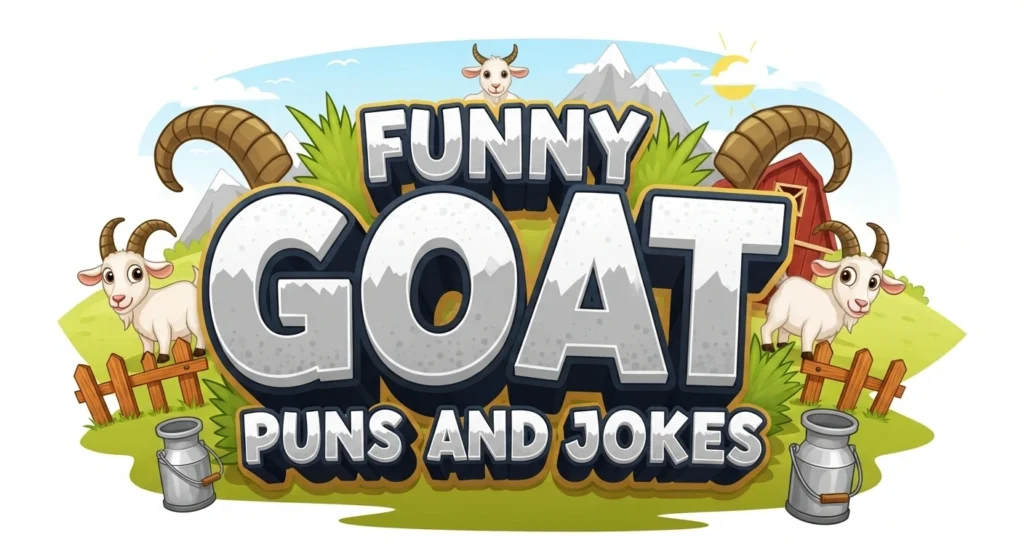550 Funny Goat Puns and Jokes That Are Udderly Hilarious Funny Goat Puns and Jokes
