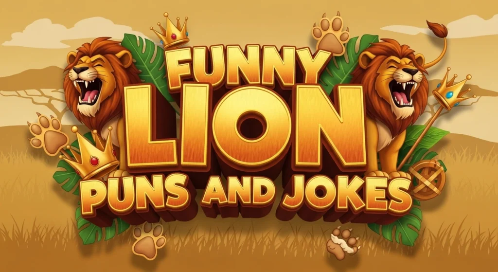 Funny Lion Puns And Jokes