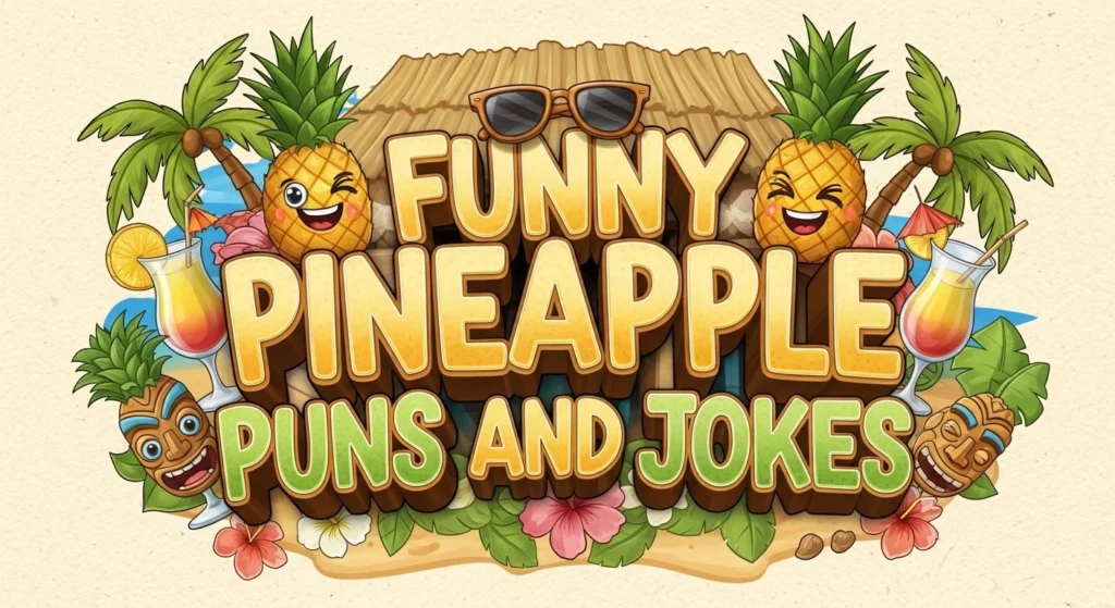 570 Funny Pineapple Puns and Jokes That Are Totally Sweet & Spiky Funny Pineapple Puns and Jokes