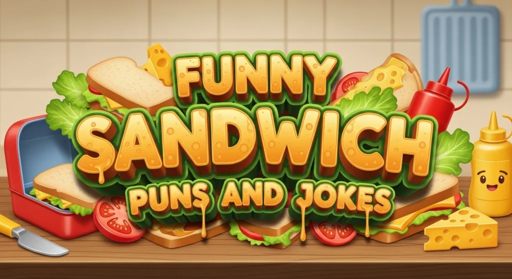 Funny Sandwich Puns And Jokes