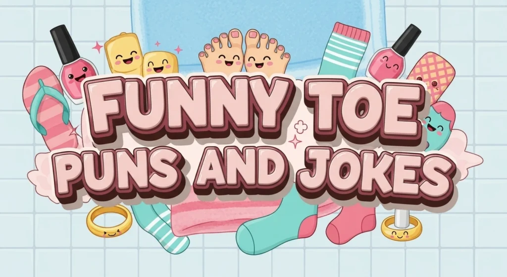 465 Funny Toe Puns: Short, Dirty & One Liners Jokes Funny Toe Puns and Jokes