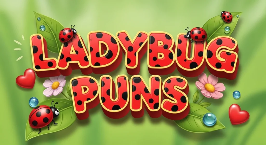 Ladybug Puns