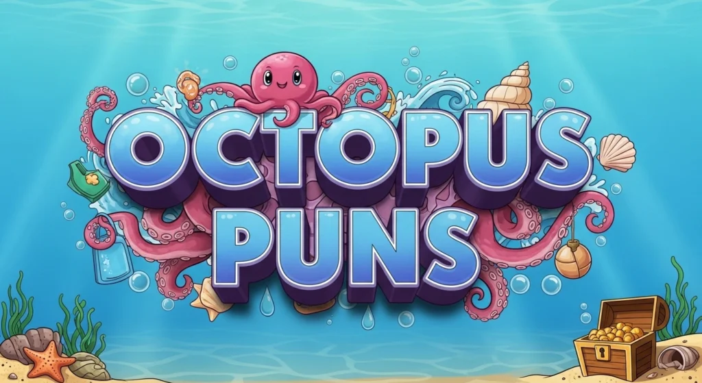450 Octopus Puns That’ll Have You Kraken Up! Octopus Puns